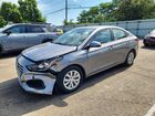 2022 Hyundai Accent Se Gray vin: 3KPC24A69NE175539