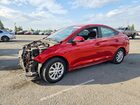 2022 Hyundai Accent Sel Red vin: 3KPC24A6XNE187506