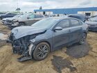 2022 Kia Forte Lxs Gray vin: 3KPF24AD2NE471904