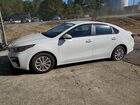 2020 Kia Forte Fe White vin: 3KPF24AD4LE181659