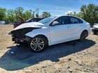 2022 Kia Forte Lxs White vin: 3KPF24AD9NE498582