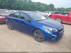 2021 Kia Forte Gt-line Blue vin: 3KPF34AD0ME387396