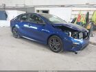 2021 Kia Forte Gt-line Синий vin: 3KPF34AD3ME326477