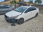 2022 Kia Forte Gt Line White vin: 3KPF54AD7NE491346