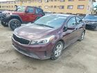 2018 Kia Forte Lx Burgundy vin: 3KPFK4A71JE196692