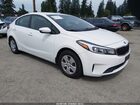 2018 Kia Forte Lx Белый vin: 3KPFK4A71JE205472