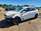 2017 Kia Forte Lx White vin: 3KPFK4A72HE101230