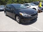 2017 Kia Forte Lx Black vin: 3KPFK4A72HE106962