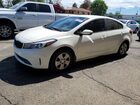 2018 Kia Forte Lx White vin: 3KPFK4A72JE185040