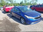 2017 Kia Forte Lx Blue vin: 3KPFK4A73HE100376