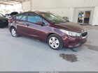 2017 Kia Forte Lx Burgundy vin: 3KPFK4A73HE156785