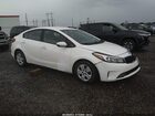 2017 Kia Forte Lx White vin: 3KPFK4A74HE083782