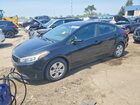 2017 Kia Forte Lx Black vin: 3KPFK4A75HE055117