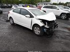 2017 Kia Forte Lx White vin: 3KPFK4A76HE148874