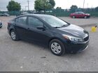 2017 Kia Forte Lx Black vin: 3KPFK4A77HE061873