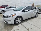 2017 Kia Forte Lx Silver vin: 3KPFK4A77HE088992