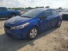 2017 Kia Forte Lx Blue vin: 3KPFK4A78HE029465
