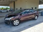2017 Kia Forte Lx Burgundy vin: 3KPFK4A78HE054060