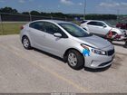 2017 Kia Forte Lx Silver vin: 3KPFK4A78HE089729