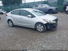 2017 Kia Forte Lx White vin: 3KPFK4A79HE148352