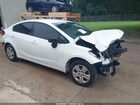 2018 Kia Forte Lx White vin: 3KPFK4A7XJE281143
