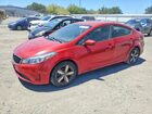 2018 Kia Forte S Red vin: 3KPFL4A72JE187934