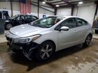 2018 Kia Forte Lx Silver vin: 3KPFL4A74JE201008