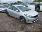 2018 Kia Forte Lx Серебряный vin: 3KPFL4A74JE242433