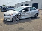 2018 Kia Forte Lx Silver vin: 3KPFL4A76JE215623