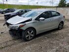 2018 Kia Forte Lx Silver vin: 3KPFL4A76JE238643