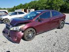 2018 Kia Forte Lx Maroon vin: 3KPFL4A79JE271104