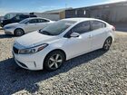 2018 Kia Forte Lx White vin: 3KPFL4A7XJE269538