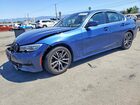 2021 Bmw 330i Blue vin: 3MW5R1J0XM8B94982