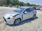 2018 Toyota Yaris Ia Base Silver vin: 3MYDLBYV5JY325885