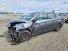 2016 Nissan Sentra Sv Gray vin: 3N1AB7AP0GL652216