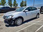 2017 Nissan Sentra S Silver vin: 3N1AB7AP0HY352678