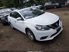 2017 Nissan Sentra Sv White vin: 3N1AB7AP0HY406285