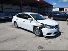 2018 Nissan Sentra Sv Белый vin: 3N1AB7AP0JL623788