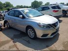 2018 Nissan Sentra Sv Silver vin: 3N1AB7AP0JY216766