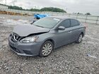 2018 Nissan Sentra S Серый vin: 3N1AB7AP0JY290690