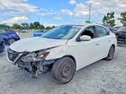 2018 Nissan Sentra S White vin: 3N1AB7AP0JY319301