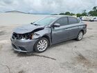 2016 Nissan Sentra Sv Серый vin: 3N1AB7AP1GL673978