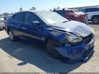2016 Nissan Sentra S Blue vin: 3N1AB7AP1GY247968