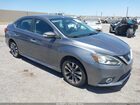 2016 Nissan Sentra Sr Gray vin: 3N1AB7AP1GY297186
