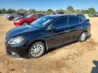 2017 Nissan Sentra Sv Black vin: 3N1AB7AP1HY210694