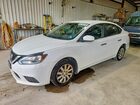 2017 Nissan Sentra S White vin: 3N1AB7AP1HY408627