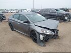 2018 Nissan Sentra Sr Gray vin: 3N1AB7AP1JY274319