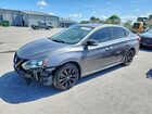 2018 Nissan Sentra Sr Gray vin: 3N1AB7AP1JY312535