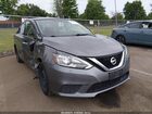 2018 Nissan Sentra S Серый vin: 3N1AB7AP1JY334289