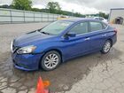 2019 Nissan Sentra Sv Blue vin: 3N1AB7AP1KY386684